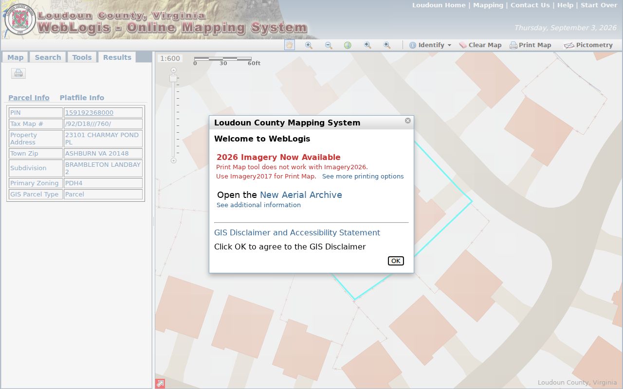 Brambleton ZIP Code Directory WebLogis parcel result